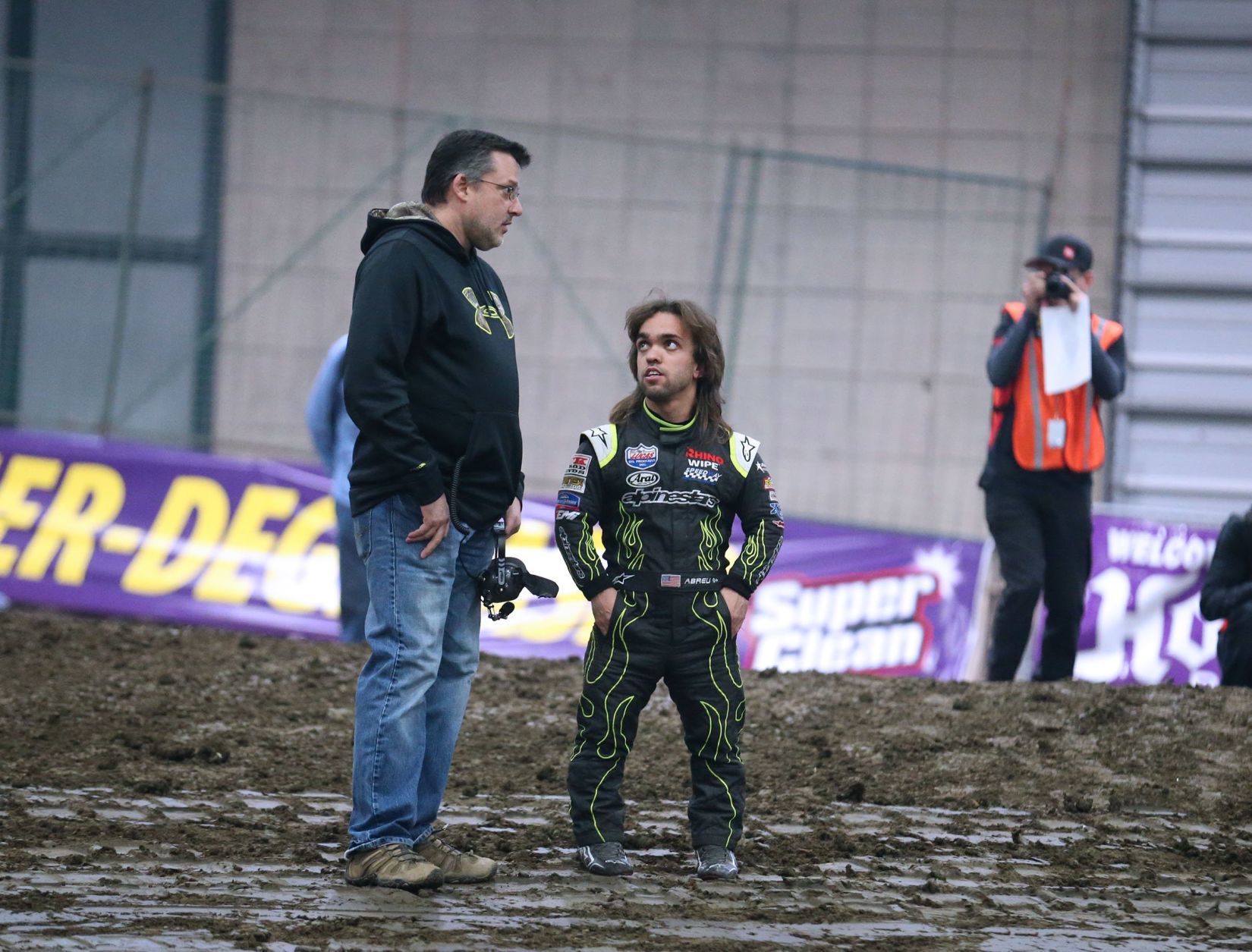 Tony Stewart at the Chili Bowl: 2019